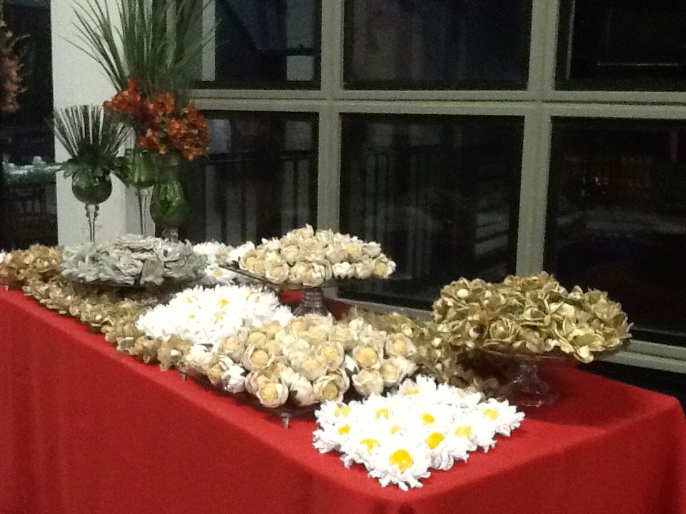 Mesa de festa com bombons